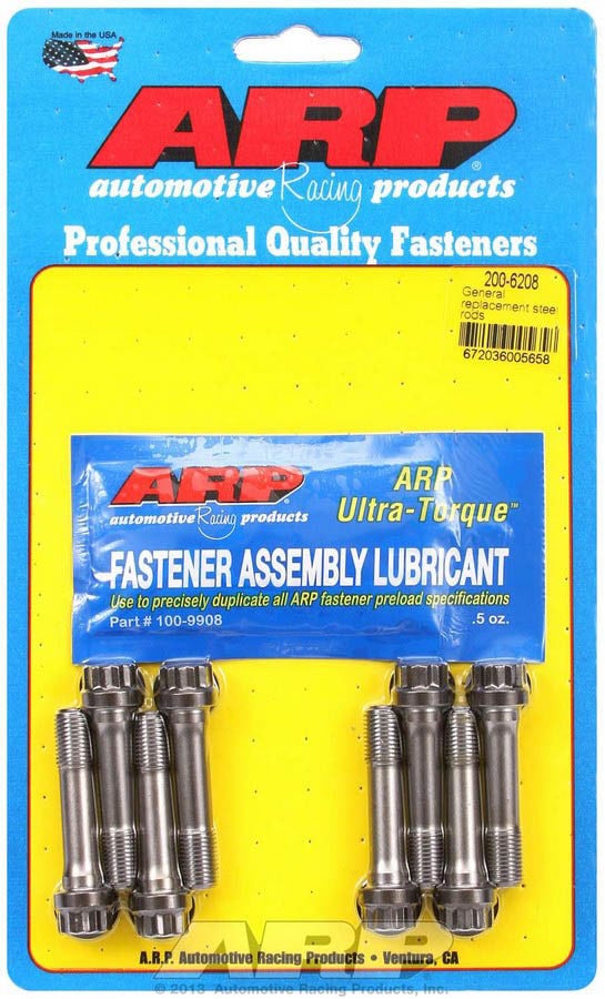 Arp 200-6208 3/8" Replacement Rod Bolt Kit - 8 Piece Arp  3/8  Replacement Rod