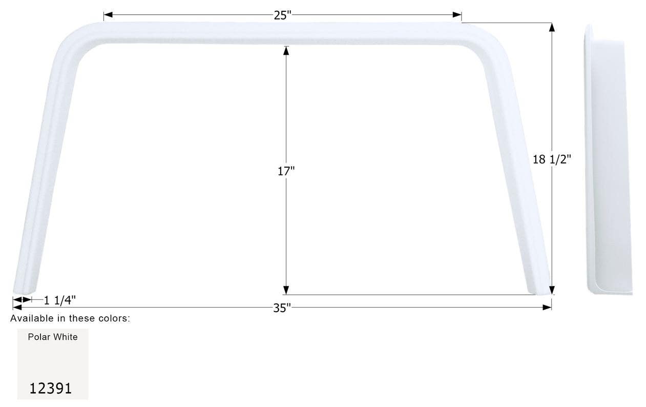 Fender Skirt  Single  Coa Fender Skirt  Single  Coa