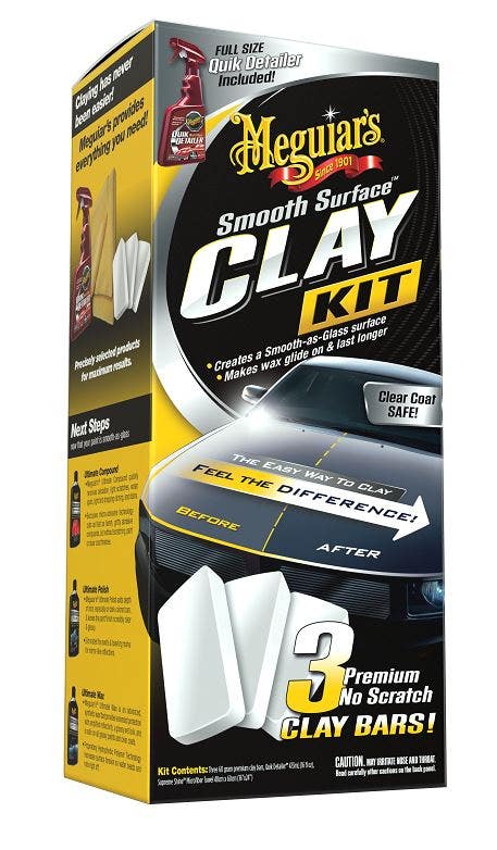 Meguiar's G191700 Smooth Surface Clay Kit Meguiar S  Smooth Surface Clay Kit