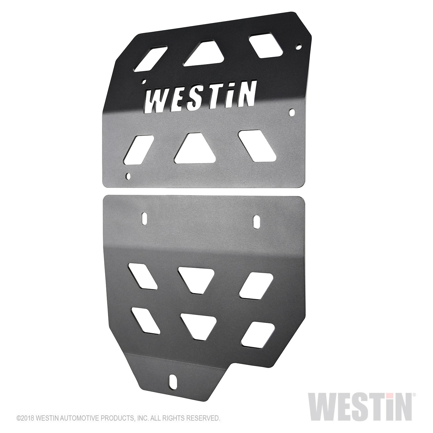 Westin Textured Black Transmission Pan Skid Plate Wrangler Jl 2Dr/Wrangler Jl