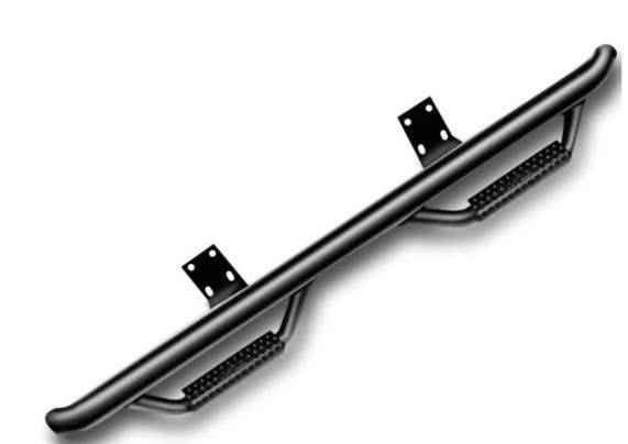 N-Fab F1585cc-Tx Cab Length Nerf Step Bar Fits 15-23 F-150 F-150 Lightning