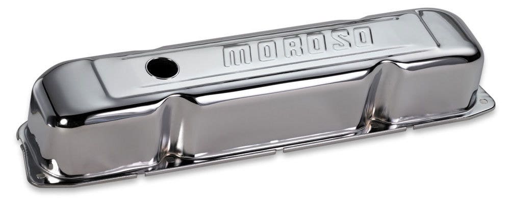 Chrome B/E Valve Covers Bbm Tall W/Baffle Chrome B/E Valve Covers Bbm Tall