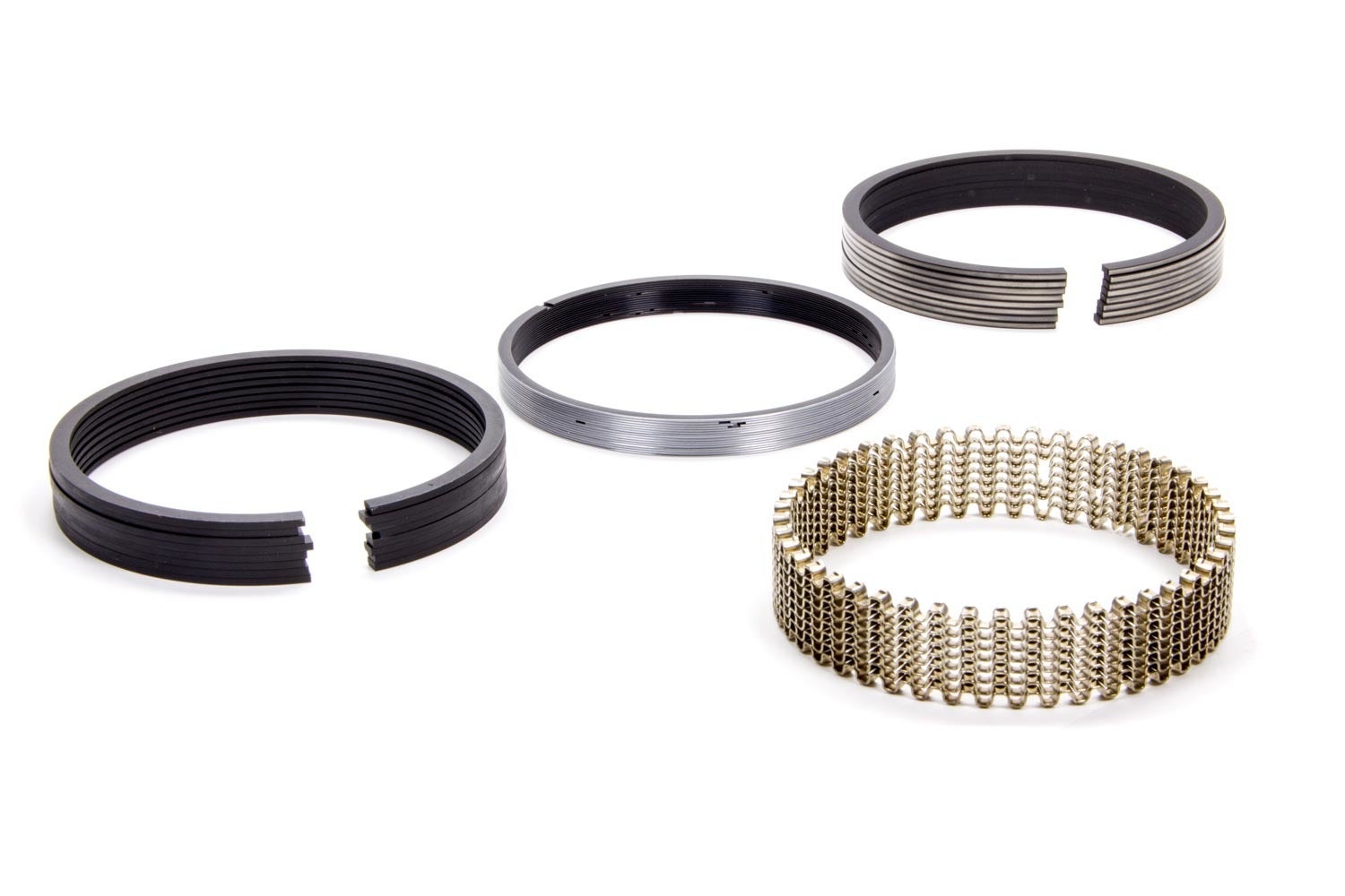 Piston Rings, 4.030 In Bore, 5/64 X 5/64 X 3/16 In Thick, Standard Tension,