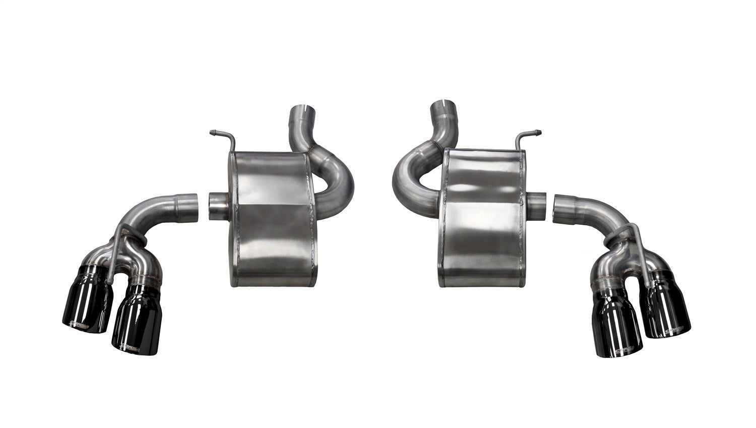 Corsa Performance 14784Blk Xtreme Axle-Back Exhaust System Fits 16-23 Camaro