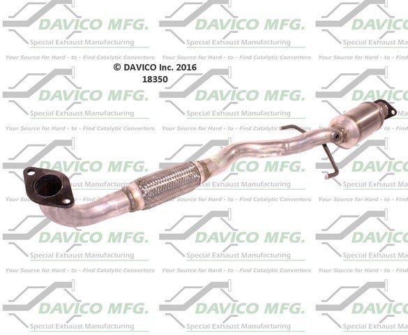 Davico Mfg Catalytic Converter P/N:18350  Catalytic Converter P/N: