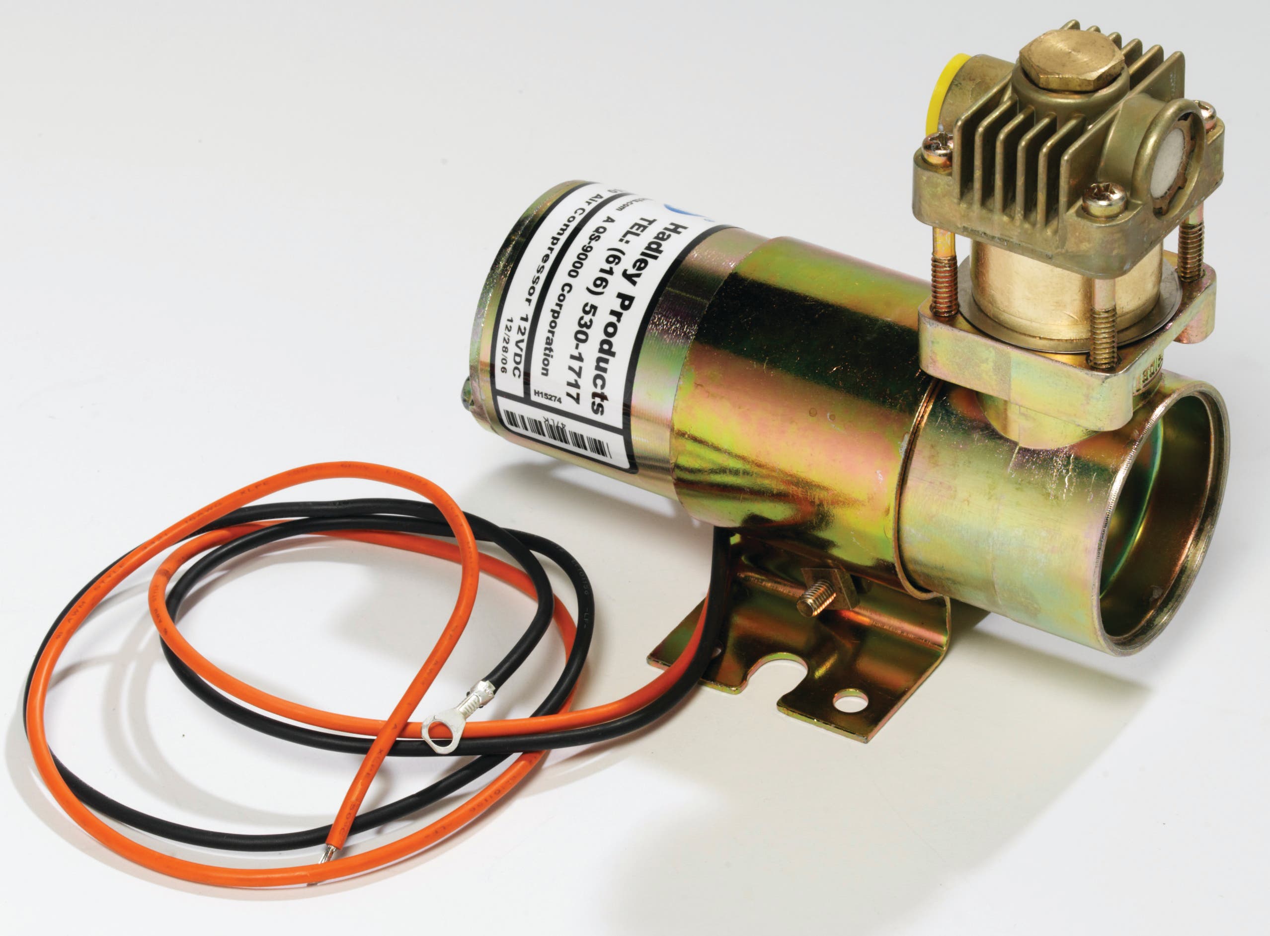 Hadley Horns H00850d 12 Volt Dc Direct Drive  Products  Air Horn Compressor 850