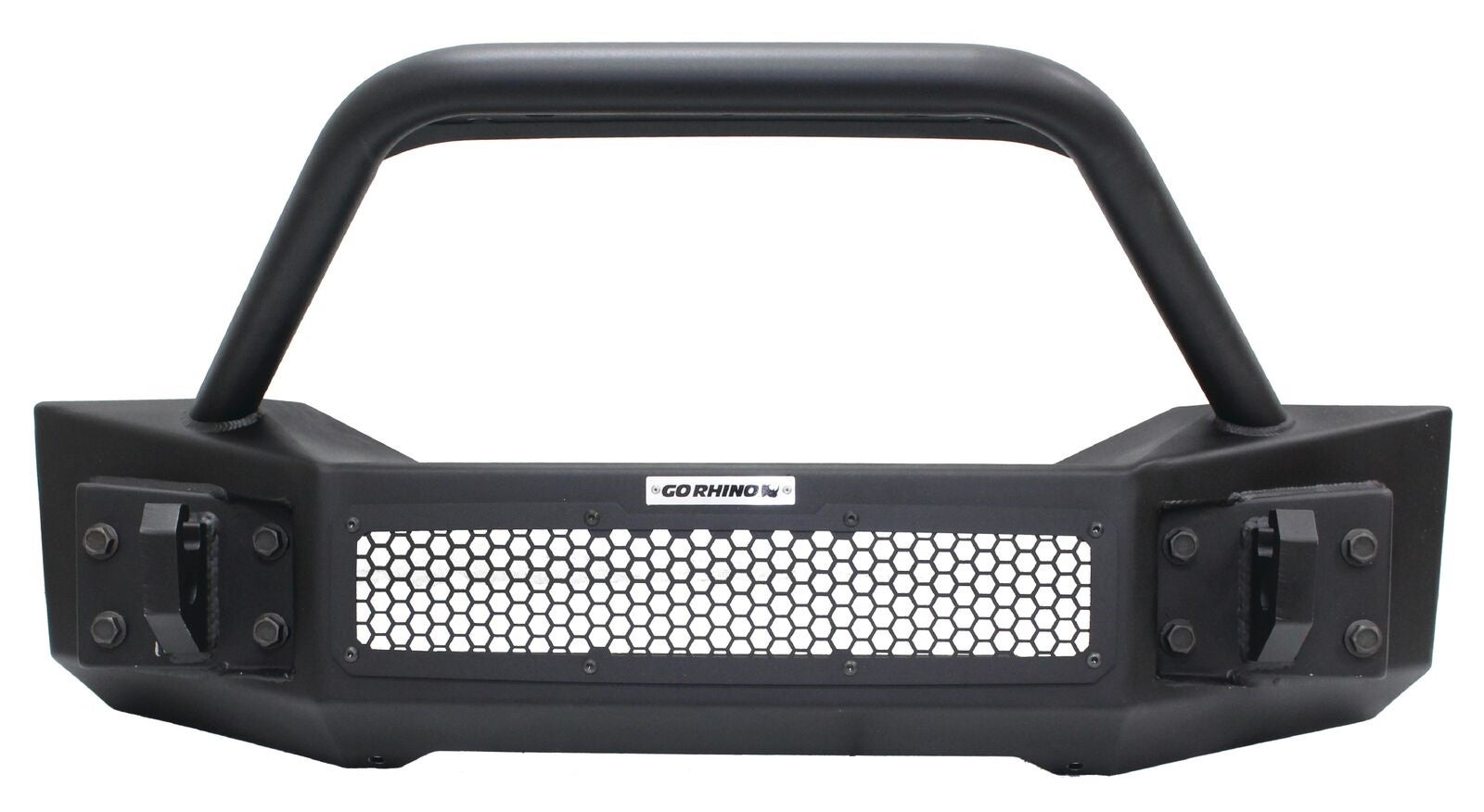 Go Rhino 331101T Rockline Front Stubby Bumper Fits 18-19 Wrangler (Jl)