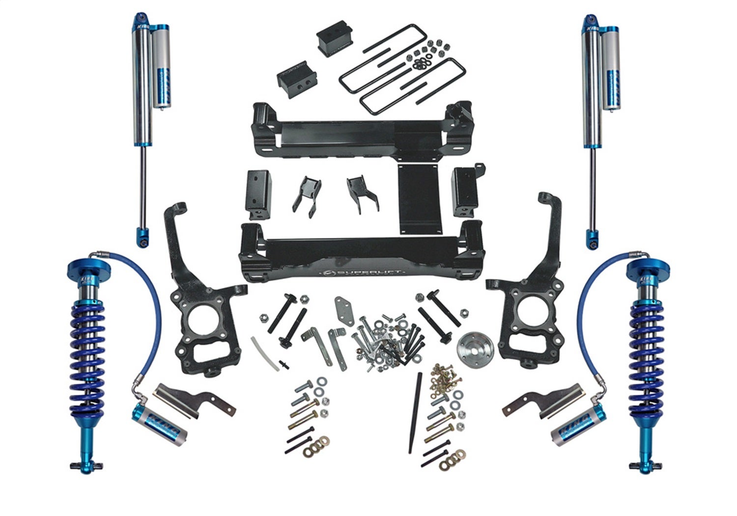 Superlift K128kg Suspension Lift Kit Fits 15-20 F-150   Suspension Lift Kit Fits