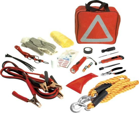 Performance Tool W1555 Deluxe Roadside Emergency Assistance Kit With Jumper