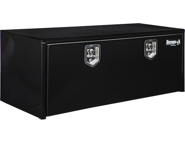 Buyers Products 1702310 Black Steel Underbody Truck Box With T-Handle Latch, 18