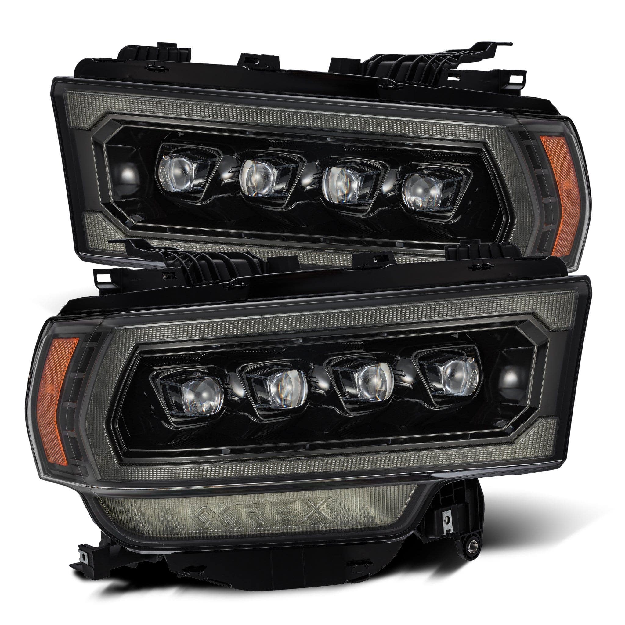 Alpharex-Led Projector Headlights In Alpha-Black -Led Projector Headlights In