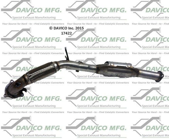 Davico Mfg Catalytic Converter P/N:17422  Catalytic Converter P/N: