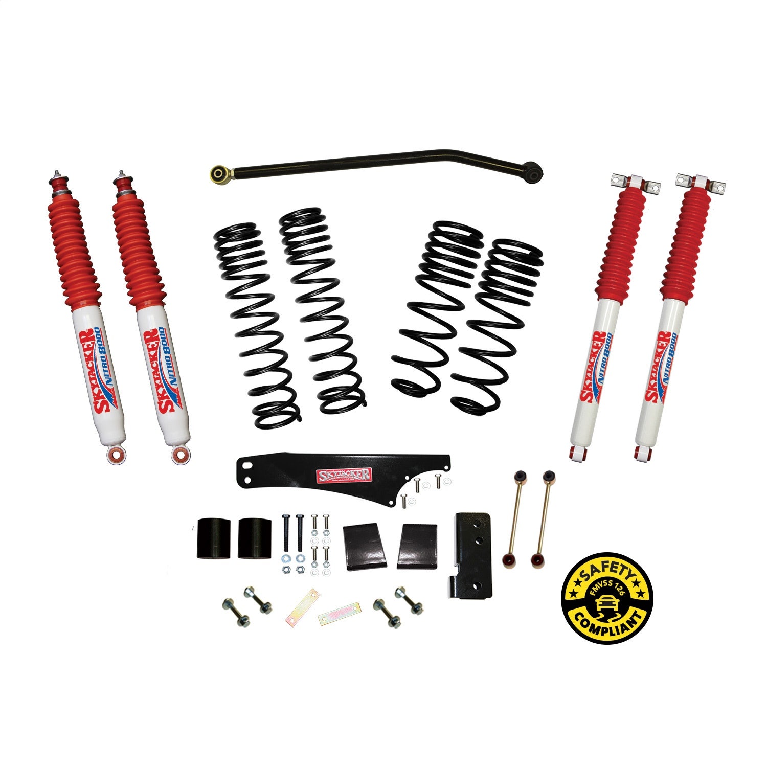 Skyjacker Jk40bpnlt Long Travel Series Suspension Lift Kit W/Shocks   Long