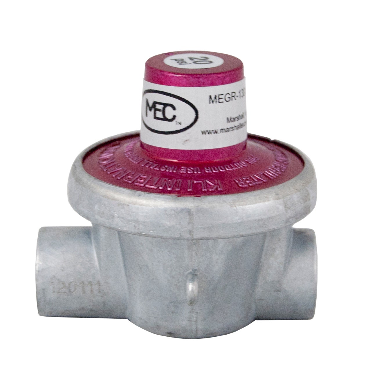 Megr-130-30 W/1/4 Inv Flr  Excela-Flo Propane Regulator  Inlet Size - 1/4 Inch,
