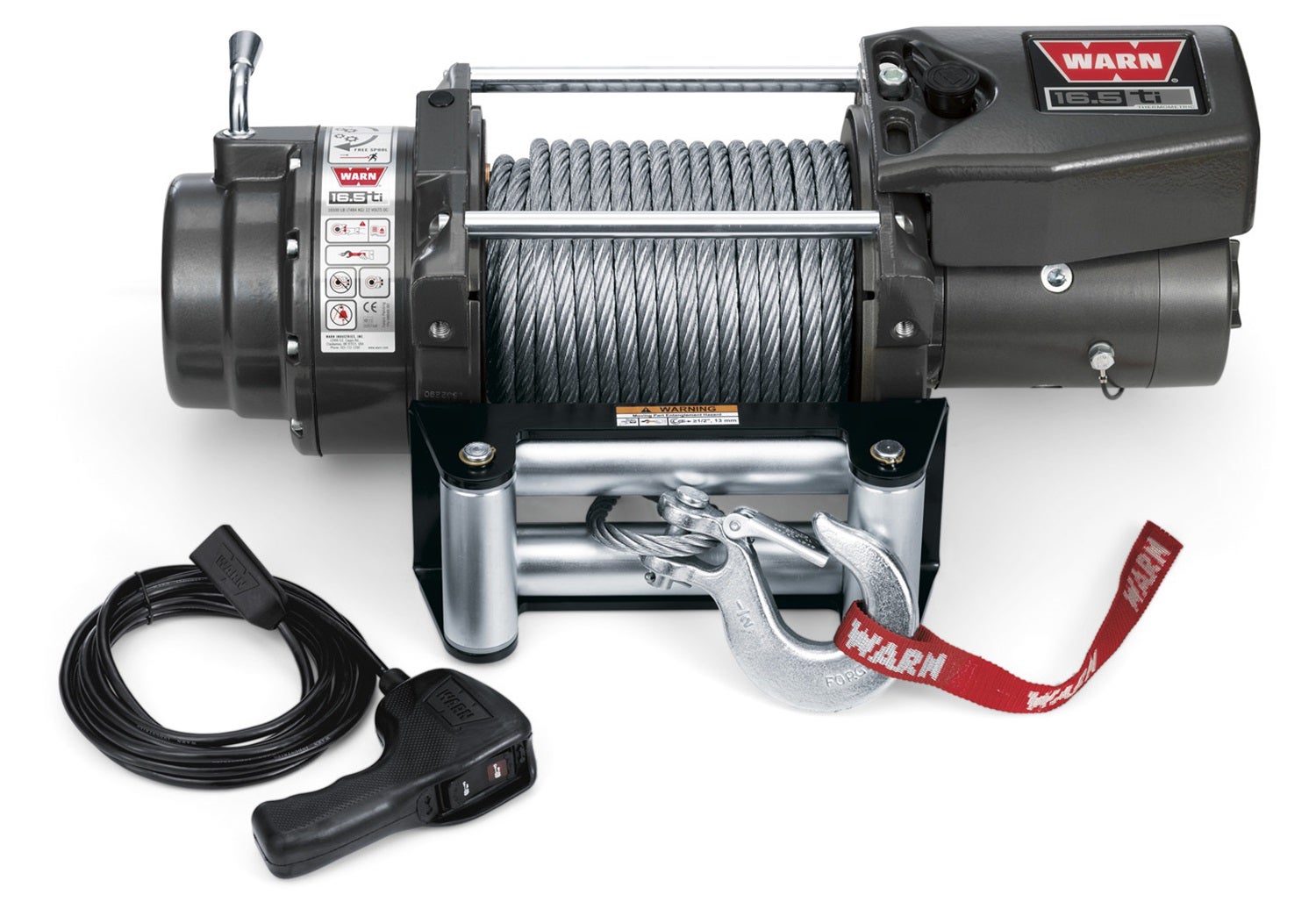 Warn 68801 16.5Ti Thermometric Self-Recovery Winch  Industries  Winch 16.5Ti