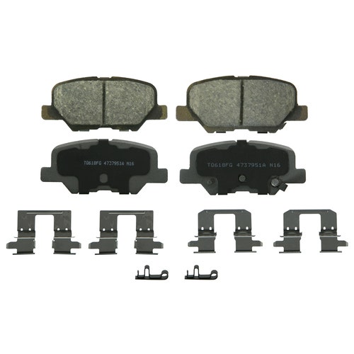 Wagner Brake Disc Brake Pad Set P/N:Qc1679  Disc Brake Pad Set P/N: