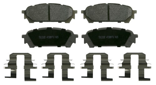 Wagner Brake Disc Brake Pad Set P/N:Mx1004 Thermoquiet Brake Pad  Recommended