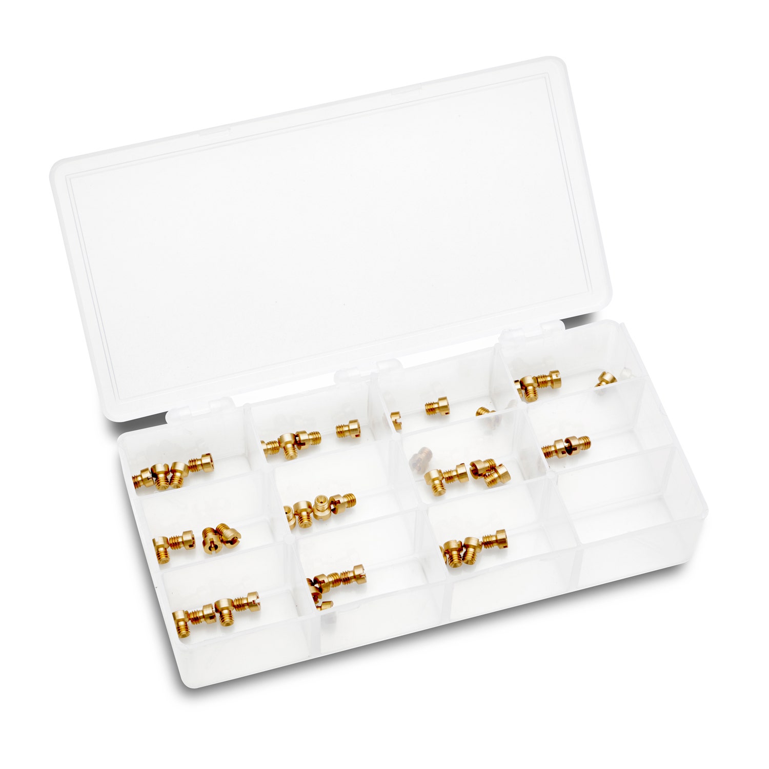 Carburetor Air Bleed, High Speed System, Numbers 25-35, 10-32 Thread, Brass,