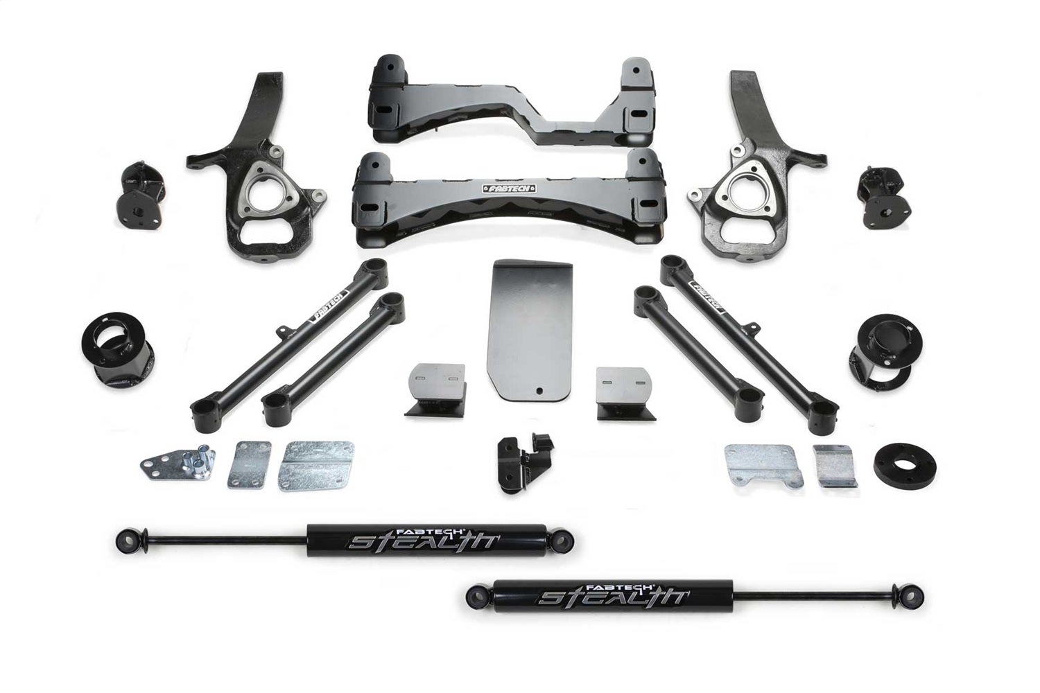 Fabtech K3086m Basic Lift System W/Shocks Fits 19-23 1500   Basic Lift System