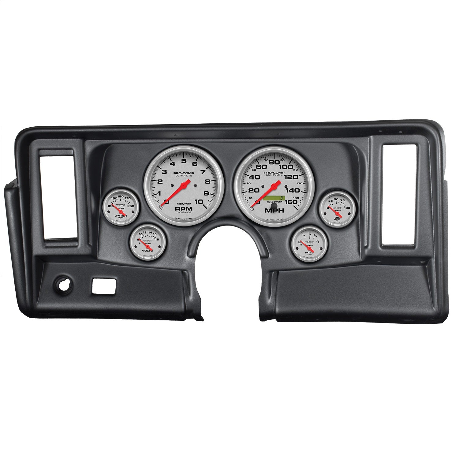 Autometer 7024-Ul Ultra-Lite Dash Panel Kit Fits 69-76 Nova   Ultra-Lite Dash