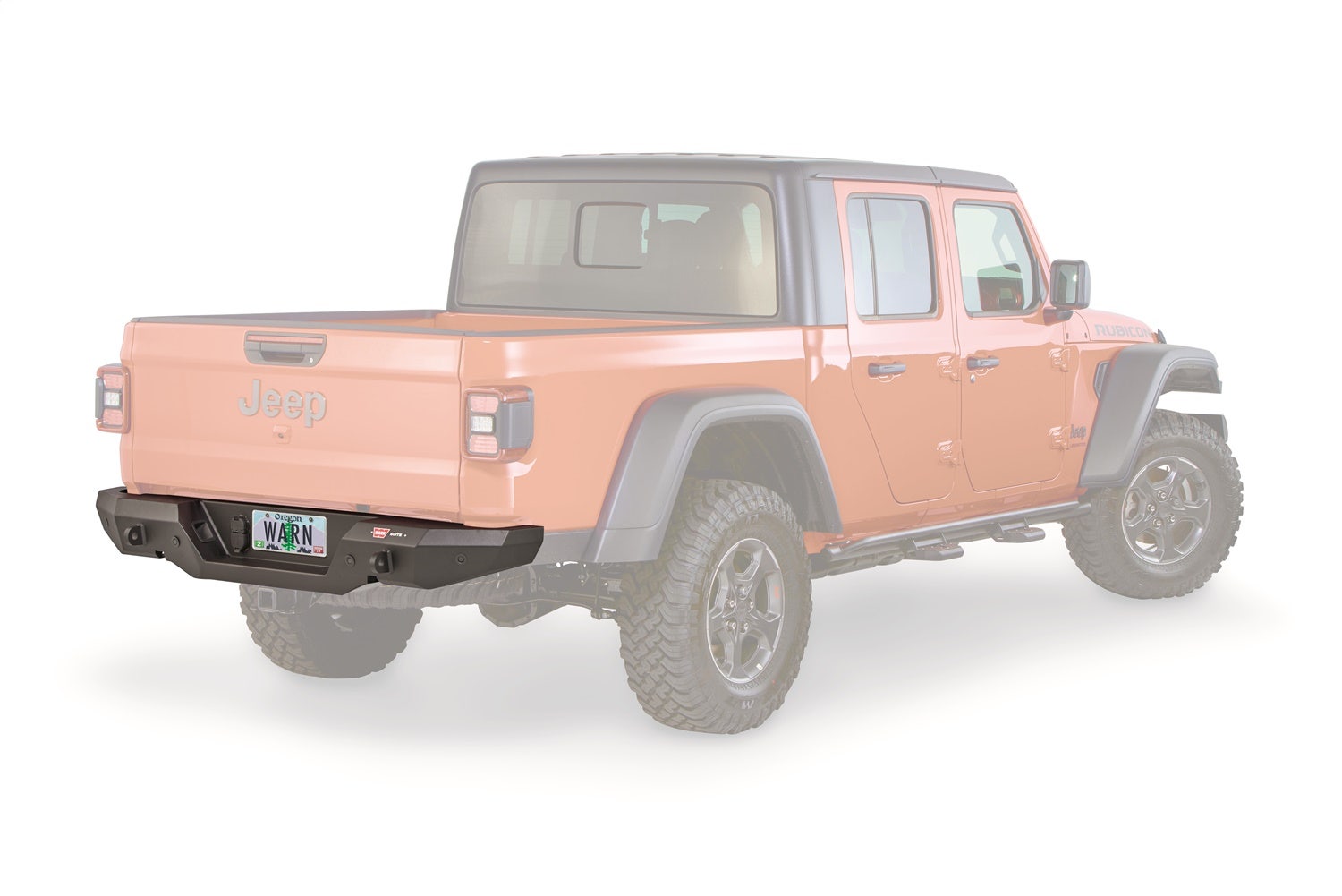 Warn 106300 Elite Series Rear Bumper Fits 20 Gladiator   Elite Series Rear