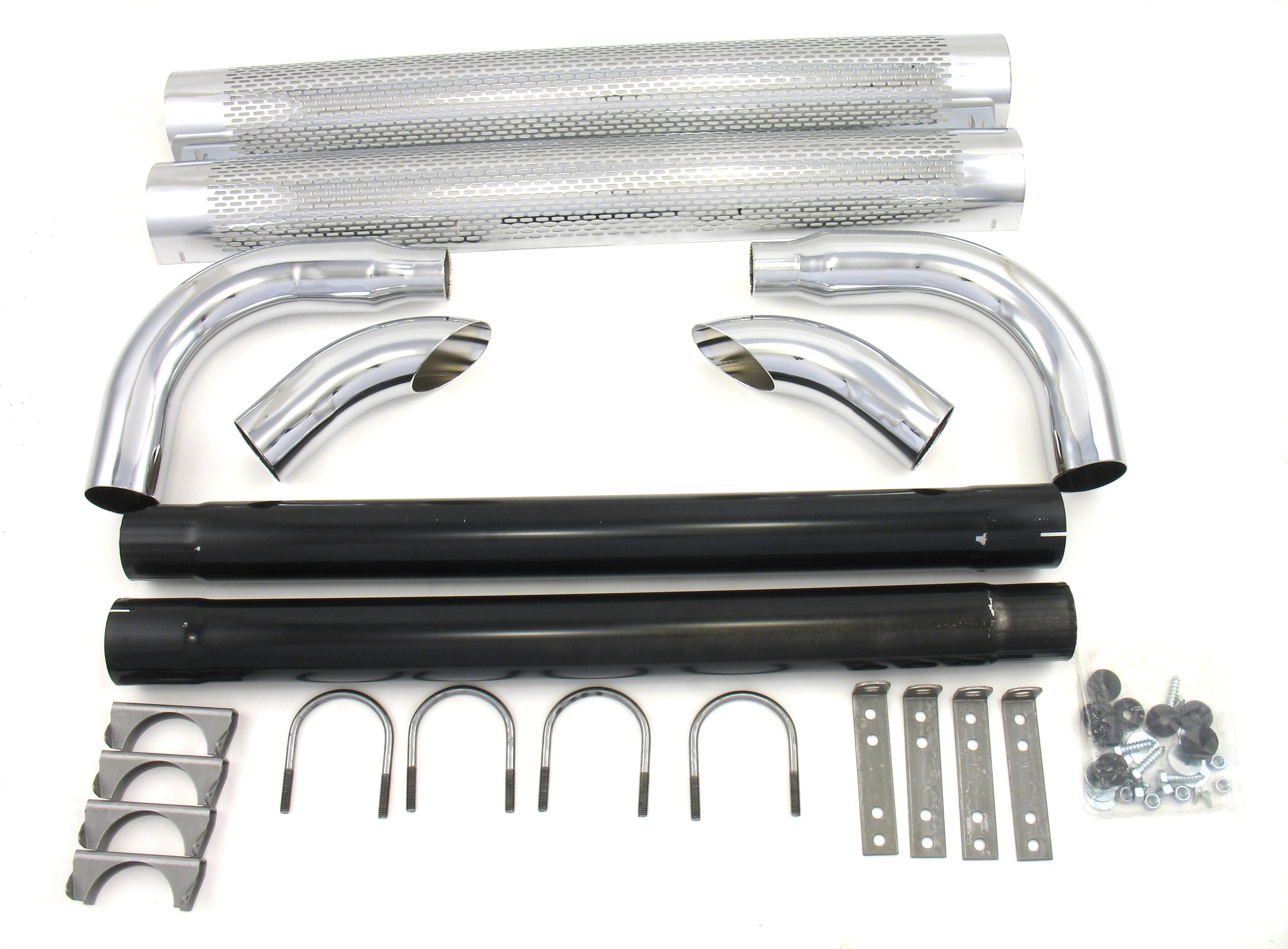 Patriot Exhaust H1050 Side Exhaust 50" Chrome   Exhaust Side Pipes; Diameter