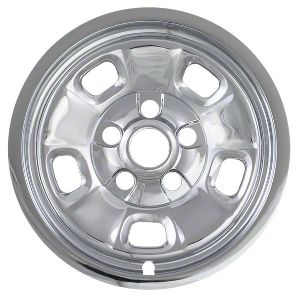 Fits 13-15 Dodge Ram 17" Wheels-4 Pc Chrome Wheel Skins Iwcimp88x   Wheel Cover
