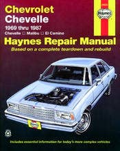 Chevrolet Chevelle, Malibu & El Camino (1969-1987) Haynes Repair Manual (Usa)