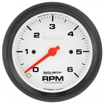 Autometer 5875 Phantom Ii In-Dash Tachometer Auto Meter Products  Tachometer