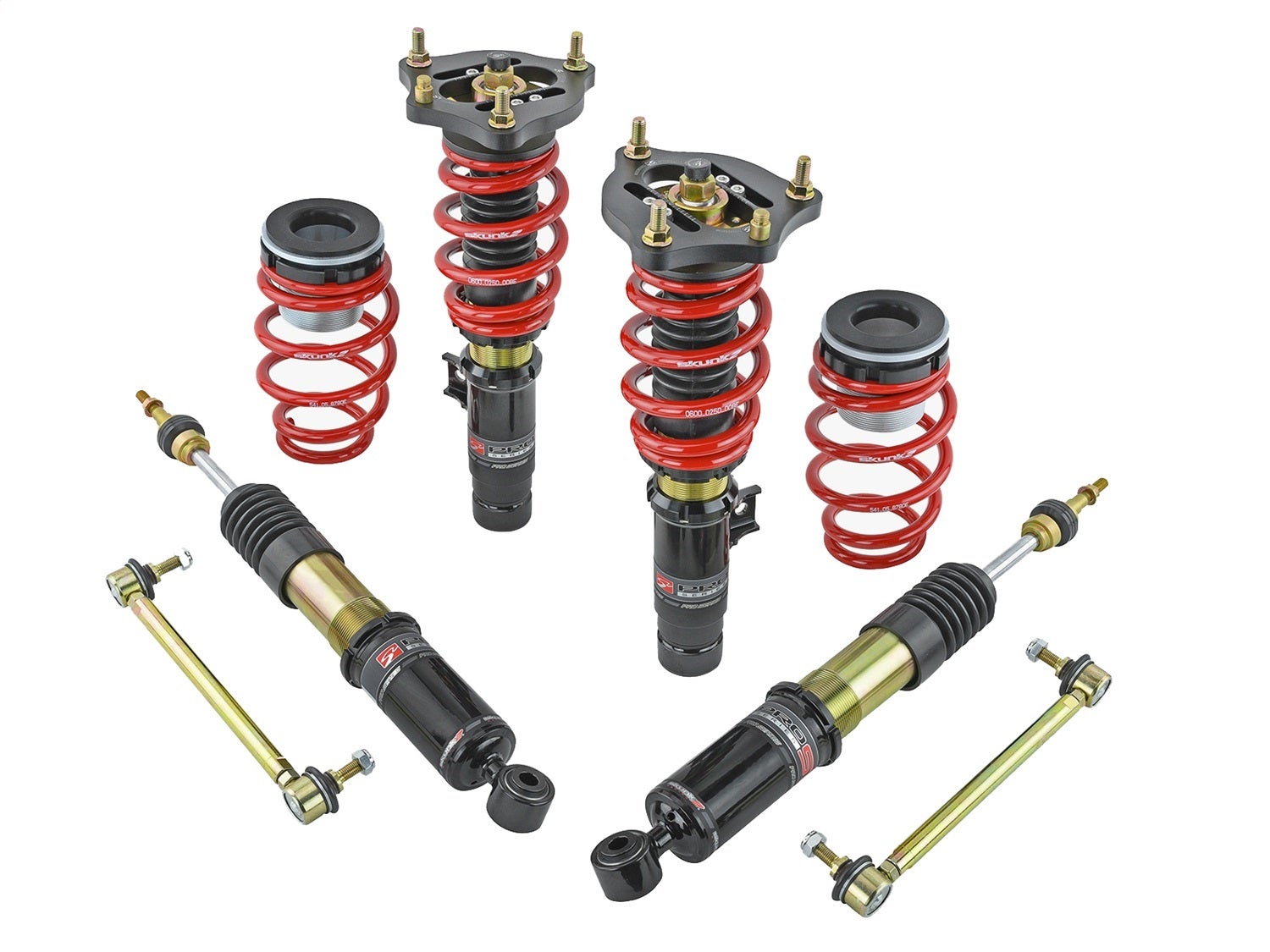 Skunk2 Racing 541-05-8780 Pro-St Coilover Shock Absorber Set Fits 17-20 Civic