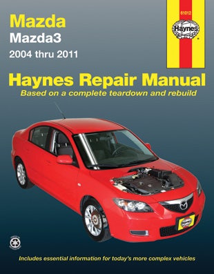 Haynes Repair Manuals Mazda 3, '04-'11 (61012)  Manuals 50035 Repair Manual