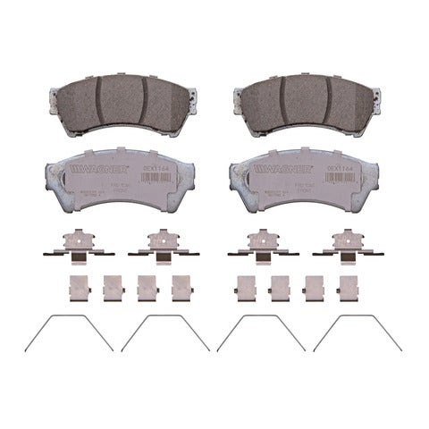 Wagner Brake Disc Brake Pad Set P/N:Oex1164  Disc Brake Pad Set P/N: