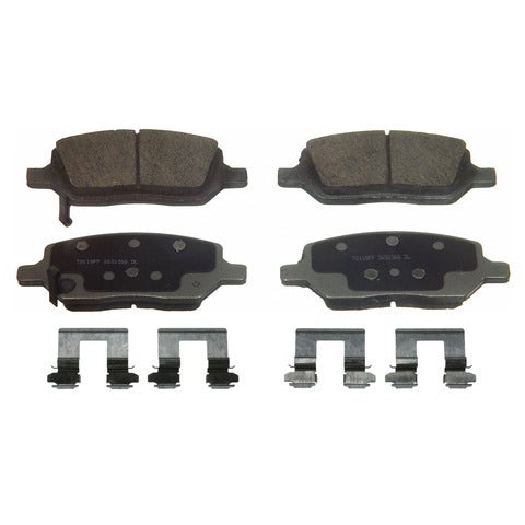 Wagner Brake Disc Brake Pad Set P/N:Qc1093  Disc Brake Pad Set P/N: