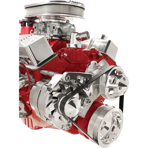 Billet Spec Bracket Alternator Mid Mount Sbc Long Wp Billet Spec Bracket