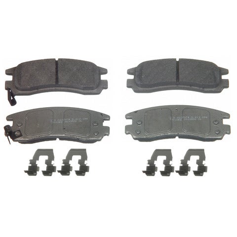 Wagner Brake Disc Brake Pad Set P/N:Mx814 Thermoquiet Brake Pad  Recommended Use