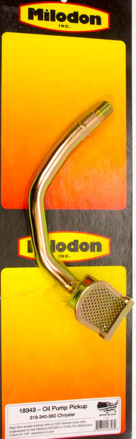 Sbm Oil Pump Pick-Up Road Race Design Sbm Oil Pump Pick-Up Road Race Design