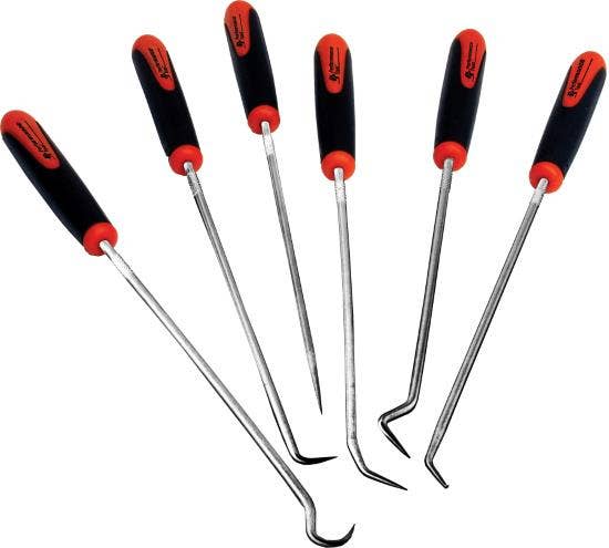 Performance Tool W942 6-Piece Hook And Pick Set   6-Piece Hook And Pick Set