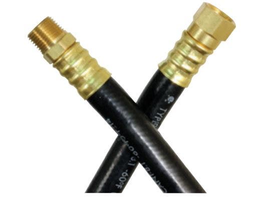 Jr Products 07-31645 3/8" Lp Oem Supply Hose - 24"   3/8  Lp Oem Supply Hose -