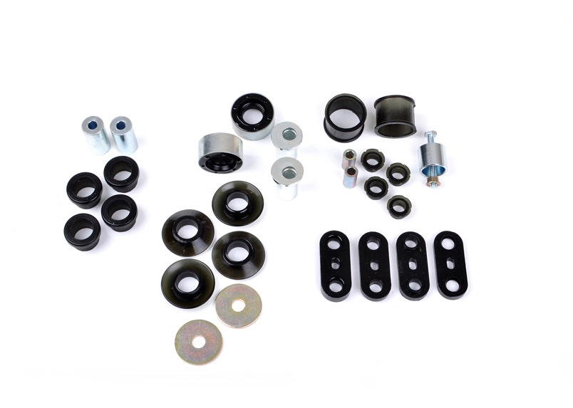 Whiteline Wek080 Bushing Kit, Black   Suspension Bushing Kit  Color - Black,