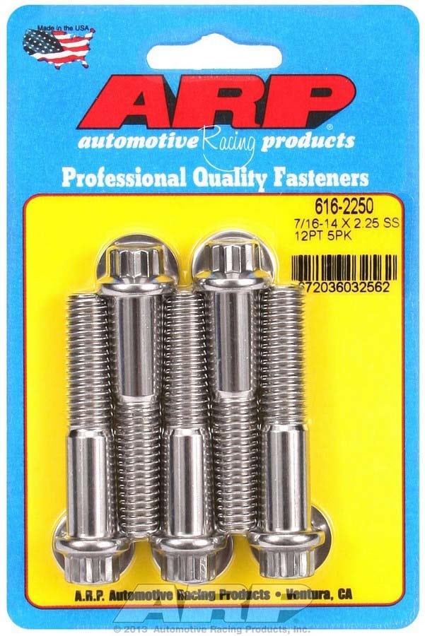 Arp (616-2250) Bolt, Stainless Steel Arp () Bolt, Stainless Steel