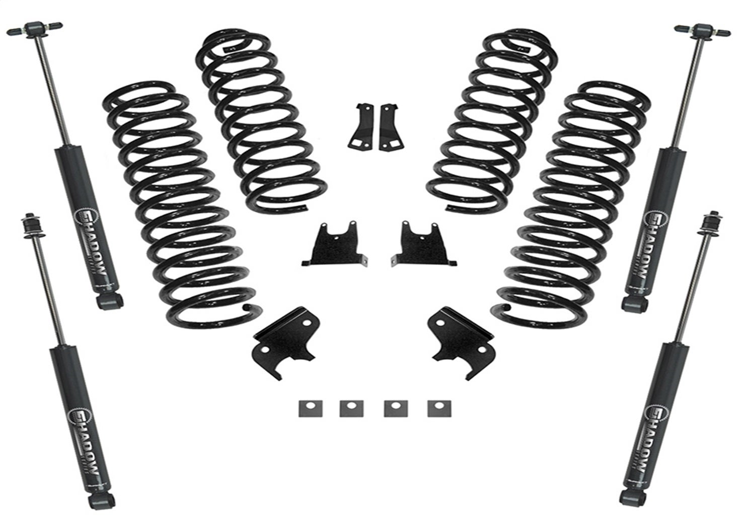 Superlift K931 Suspension Lift Kit W/Shocks Fits 07-18 Wrangler (Jk)