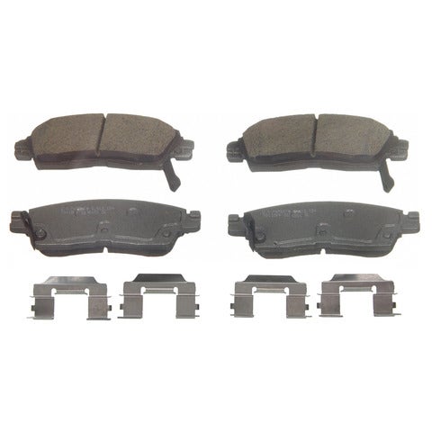 Wagner Brake Disc Brake Pad Set P/N:Qc883 S  Brake Pad Thermoquiet; Recommended