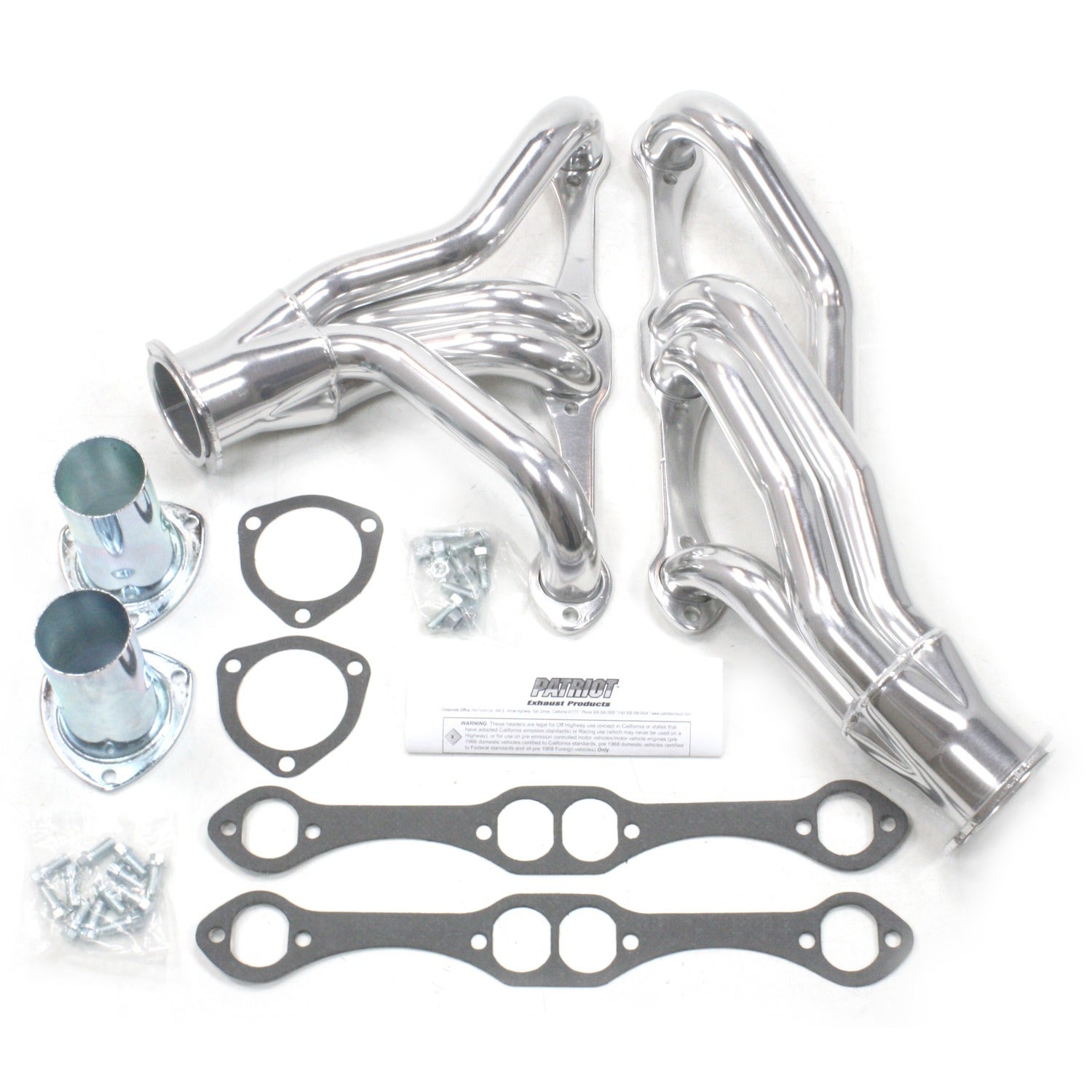 Patriot Exhaust H8056-1 1-5/8" Clippster Exhaust Header For Big Block Chevrolet