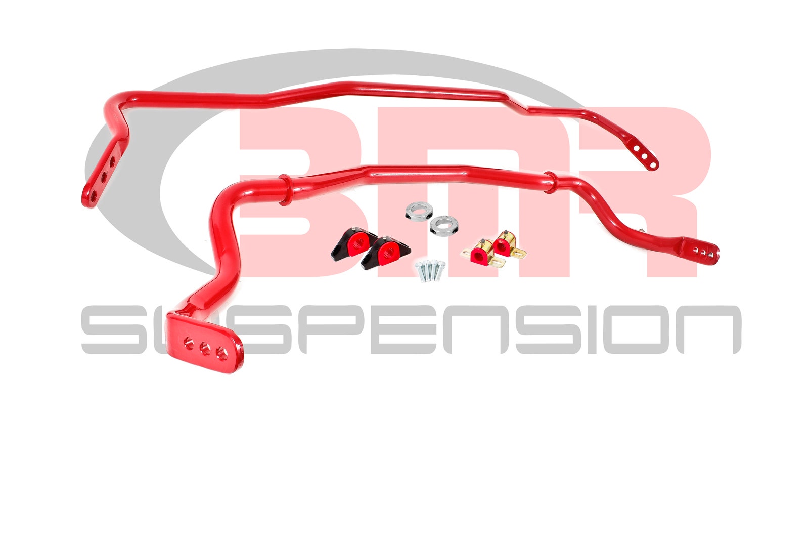Bmr Suspension Sb043r - Sway Bar Kit With Bushings, Front (Sb044), Rear (Sb045)
