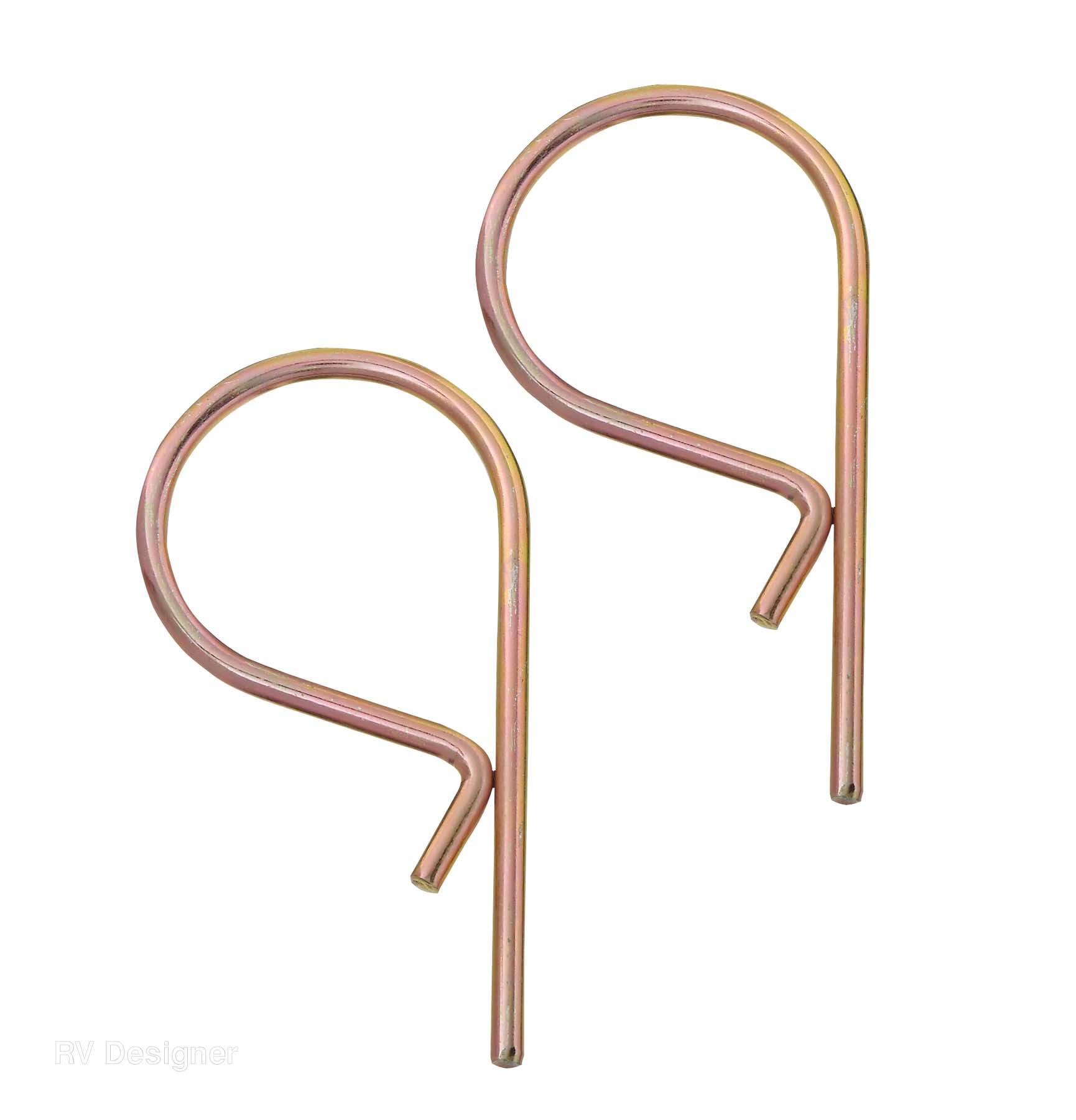 Rv Designer H406, Spring Clips┬Á 5/32 Inch X 2-7/8 Inch, Outside Rv Towing