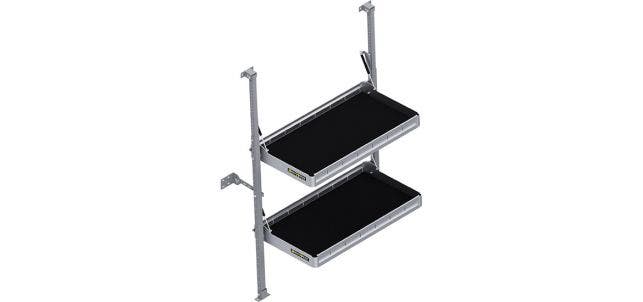 Kargomaster 48366 Folding Shelves - 36' Unit   Folding Shelves - 36  Unit