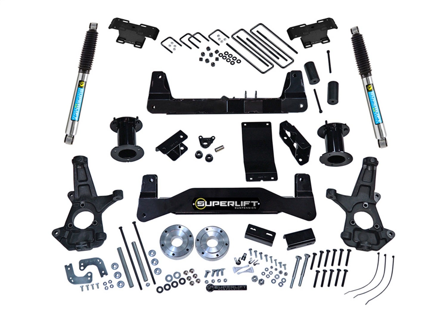 Superlift K160b Suspension Lift Kit W/Shocks Fits Sierra 1500 Silverado 1500