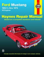 Ford Mustang, Mach 1, Gt, Shelby, & Boss V-8 (64-73) Haynes Repair Manual