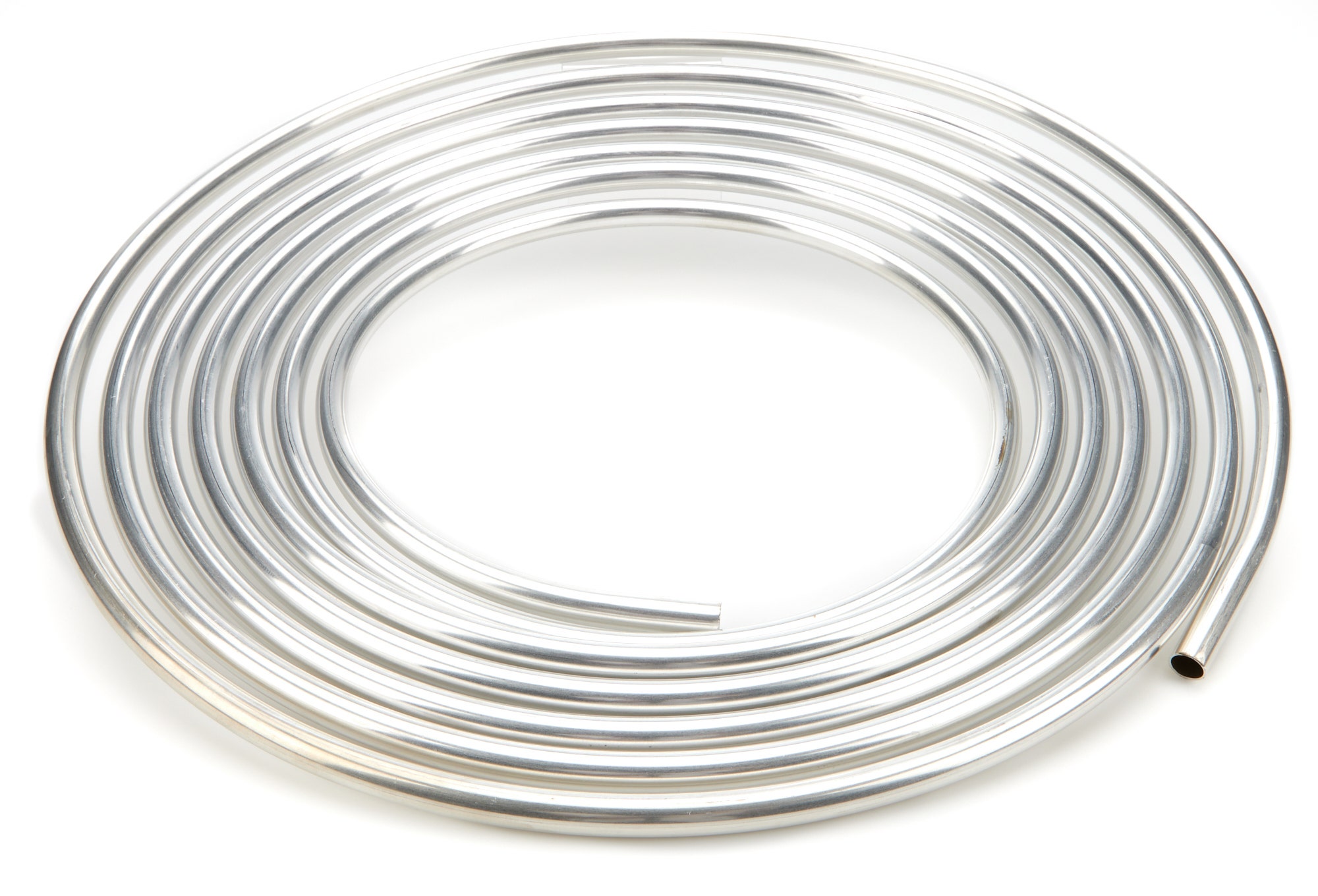 Allstar All40185 1/2" Diameter 25' Aluminum Coiled Tubing Fuel Line Allstar  1/2