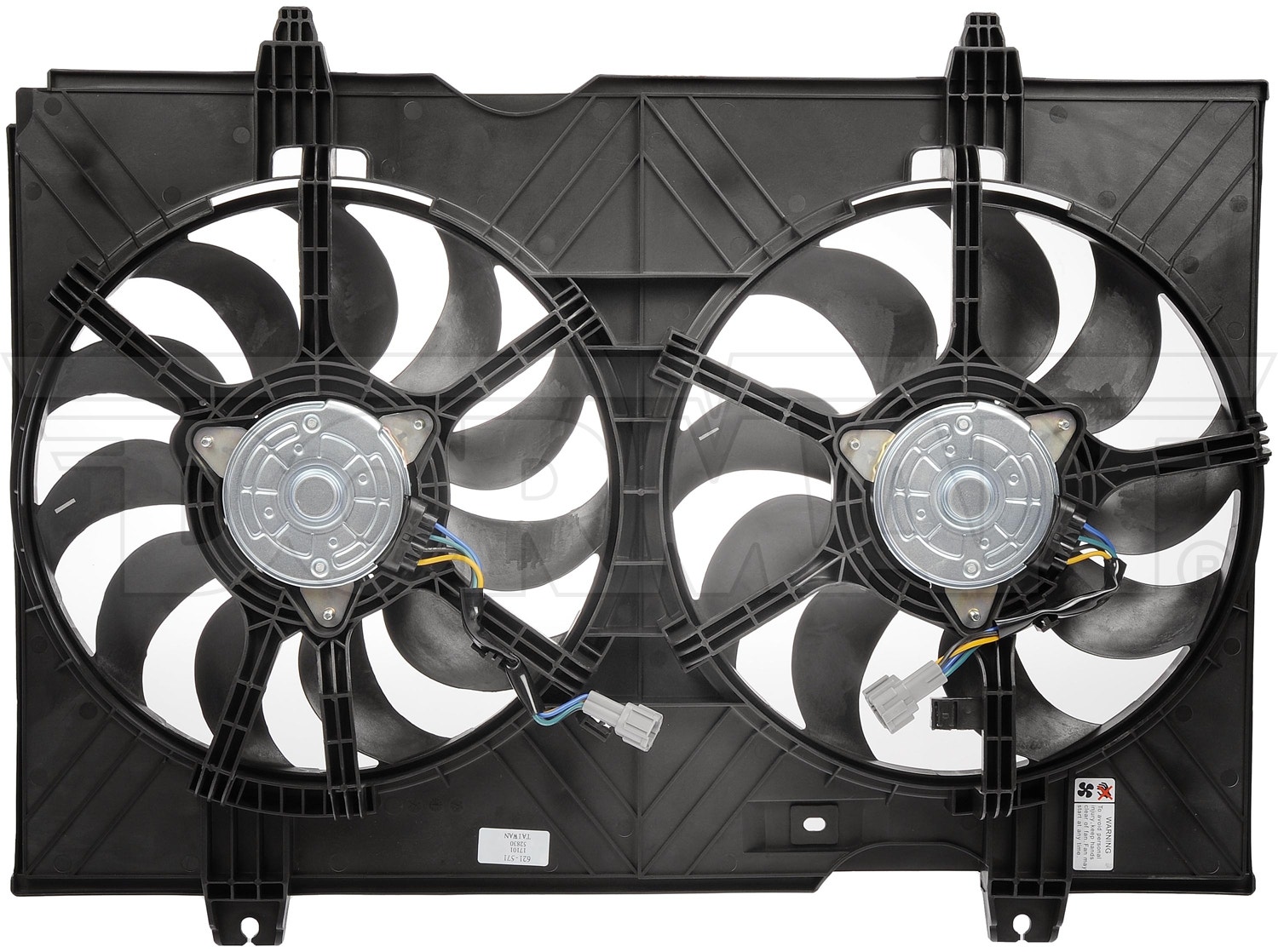 Dorman - Oe Solutions Engine Cooling Fan Assembly P/N:621-571  Engine Cooling